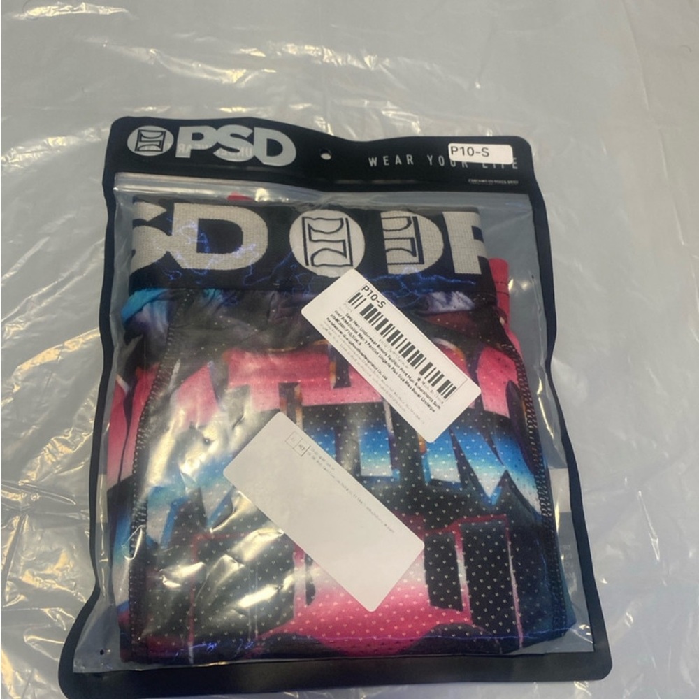 PSD Colorful Graphic Underwear